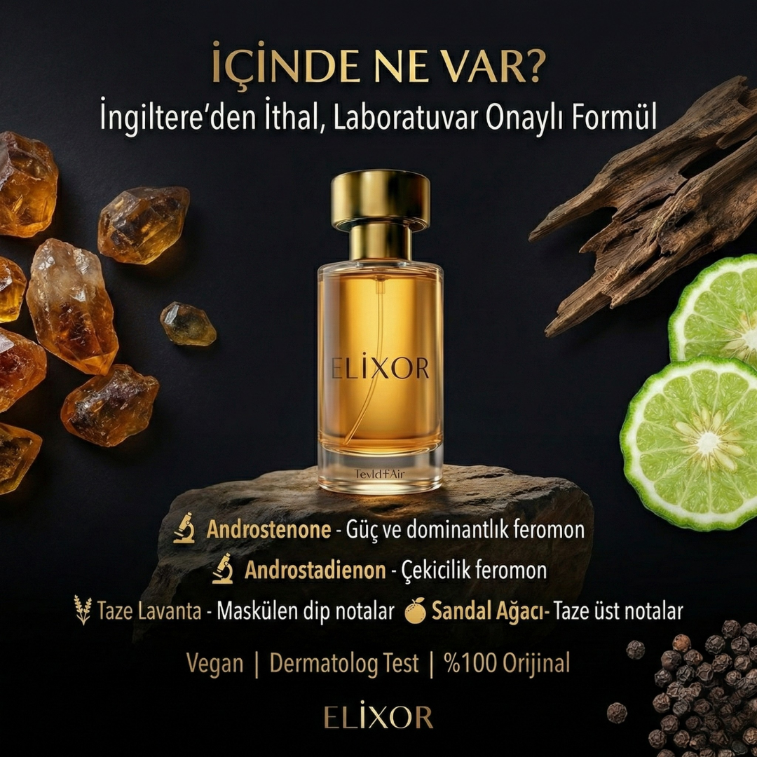 Elixor Yüksek Etki Afrodizyaklı Parfüm (50ml)