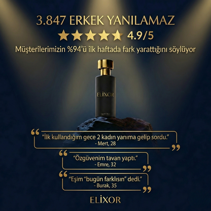 Elixor Yüksek Etki Afrodizyaklı Parfüm (50ml)