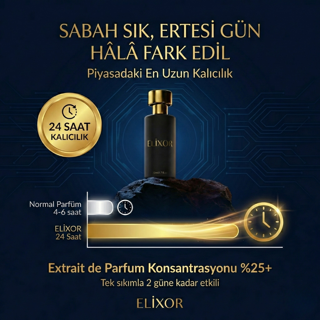 Elixor Yüksek Etki Afrodizyaklı Parfüm (50ml)
